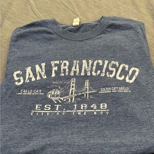 San Francisco Graphic Tee - Blue